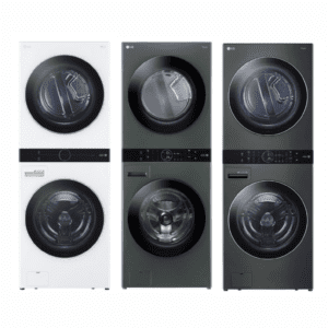 LG-Single Unit Front Load WashTower™ with Center Control™ 4.5 cu. ft. Washer and 7.4 cu. ft. Electric Dryer