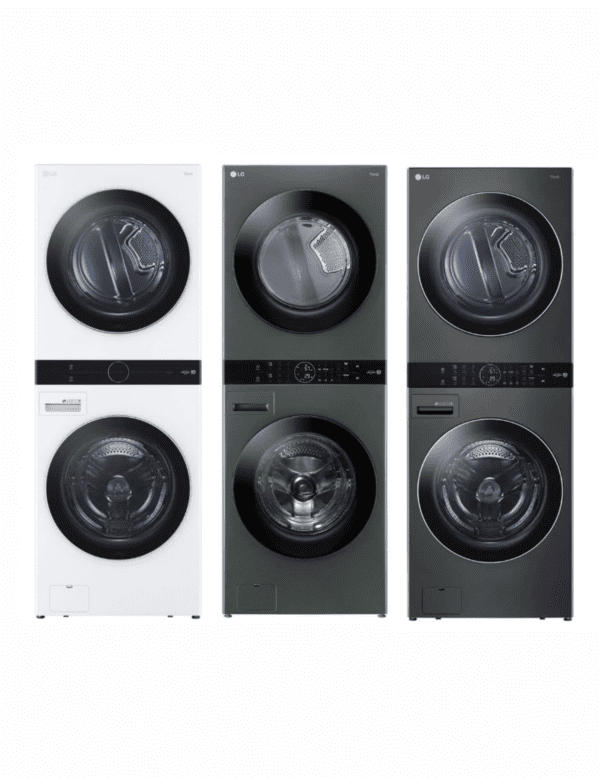 LG-Single Unit Front Load WashTower™ with Center Control™ 4.5 cu. ft. Washer and 7.4 cu. ft. Electric Dryer