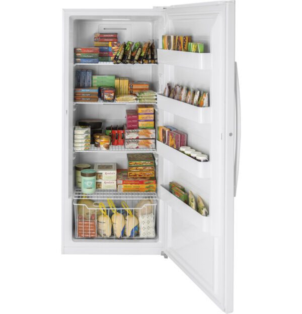 GE® 21.3 Cu. Ft. Frost-Free Garage Ready Upright Freezer - Image 5