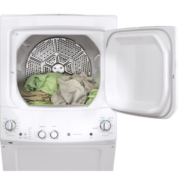 GE Unitized Spacemaker® 3.8 cu. ft. Capacity Washer with Stainless Steel Basket and 5.9 cu. ft. Capacity Electric Dryer - Image 6