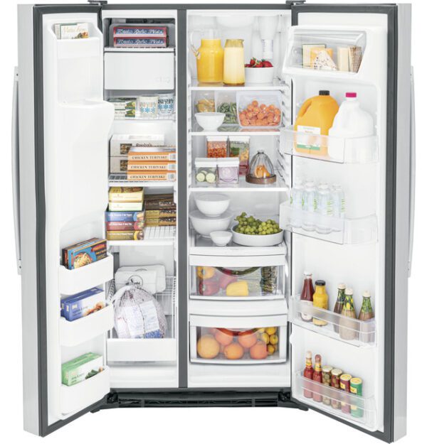 GE® 25.3 Cu. Ft. Side-By-Side Refrigerator - Image 7