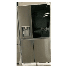 LG-Refrigerator with InstaView™598L Side by Side, Craft Ice™ - Silver