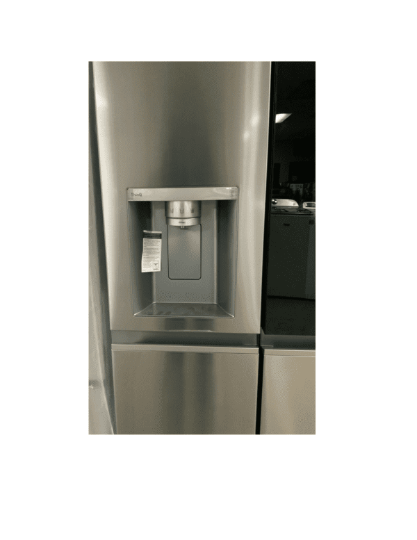 LG-Refrigerator with InstaView™598L Side by Side, Craft Ice™ - Silver - Image 2