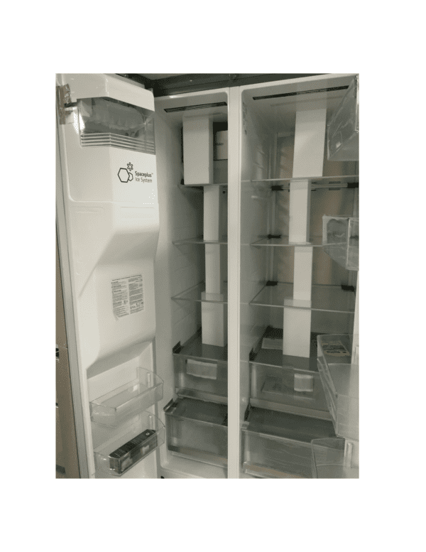 LG-Refrigerator with InstaView™598L Side by Side, Craft Ice™ - Silver - Image 5