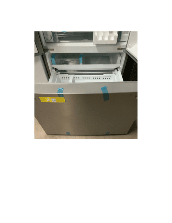 Refrigerator with Door Bin Storage and Auto Close Doors NEW - Image 4
