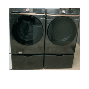 SAMSUNG SET-Wash and Dry Brushed Blk USED