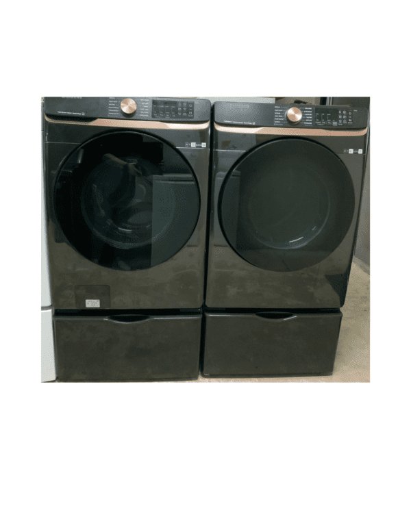 SAMSUNG SET-Wash and Dry Brushed Blk USED