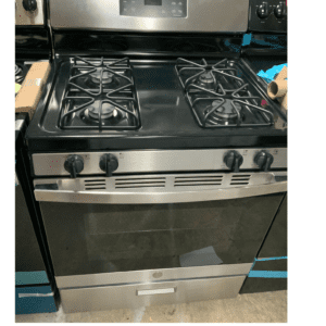 GE 30 Inch Freestanding Gas Range Stainless Steel