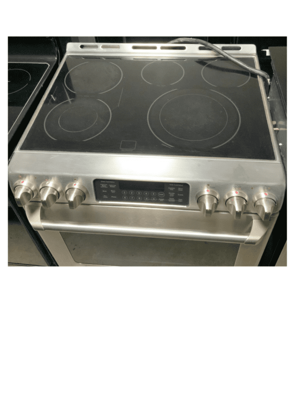 Electric Range with Storage Drawer and Radiant Burners, 30 Inch Wide 5.3 Cu. Ft.  USED