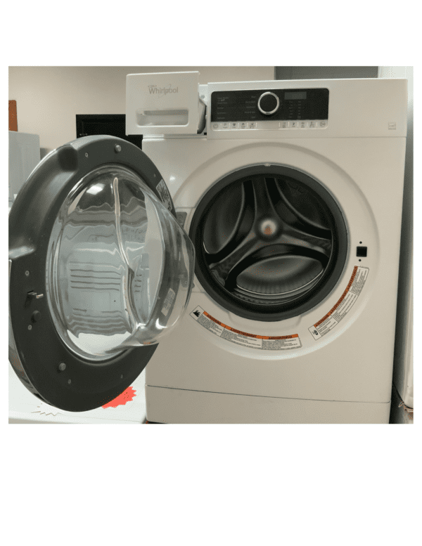 Whirpool Front Load Washer White USED - Image 3