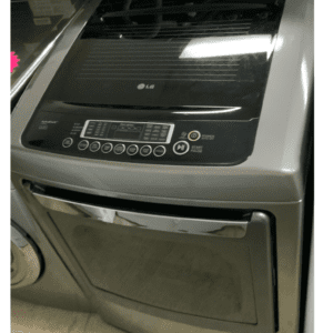 LG- Extra Large Capacity Top Load Washer With Sleek And Modern Front Control Design USED